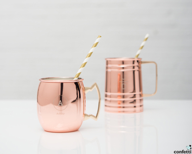 Rose Gold Copper Mugs and Steins | Confetti.co.uk