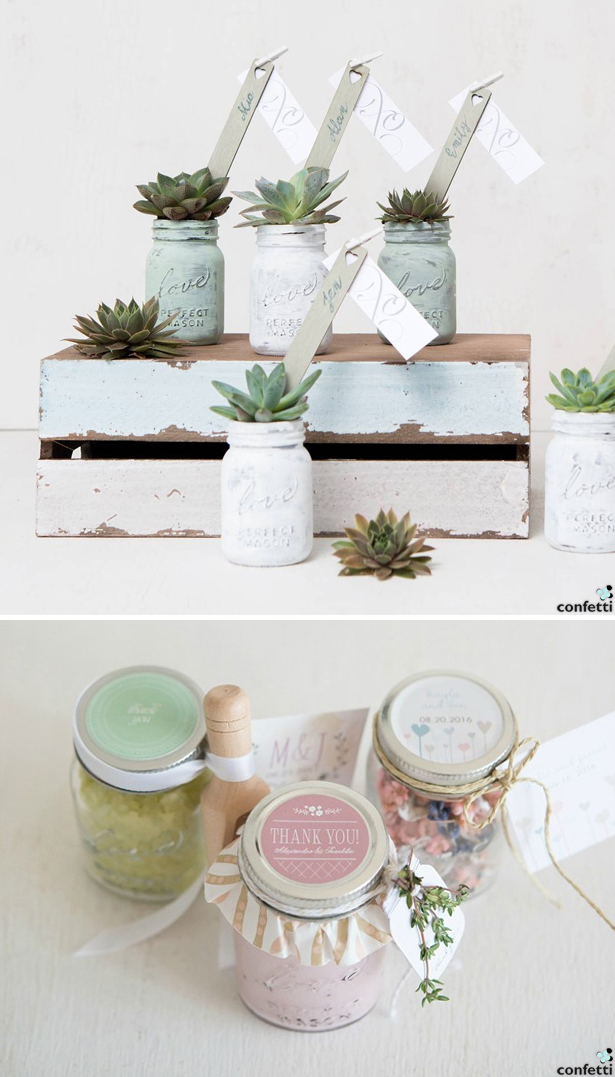 DIY Mason Jars | Confetti.co.uk