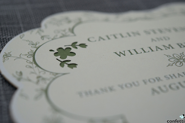 Green Wedding Stationery | Confetti.co.uk