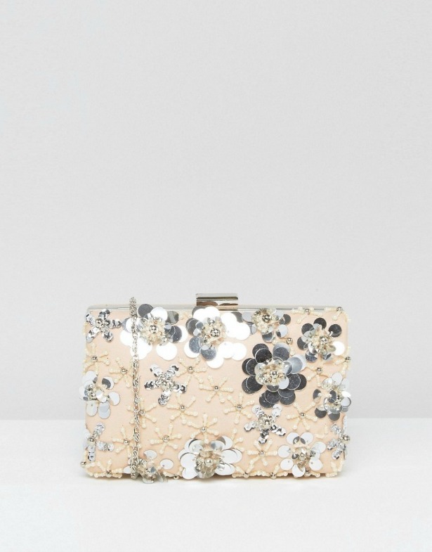 Chi Chi London 3D Floral Clutch Bag | Confetti.co.uk