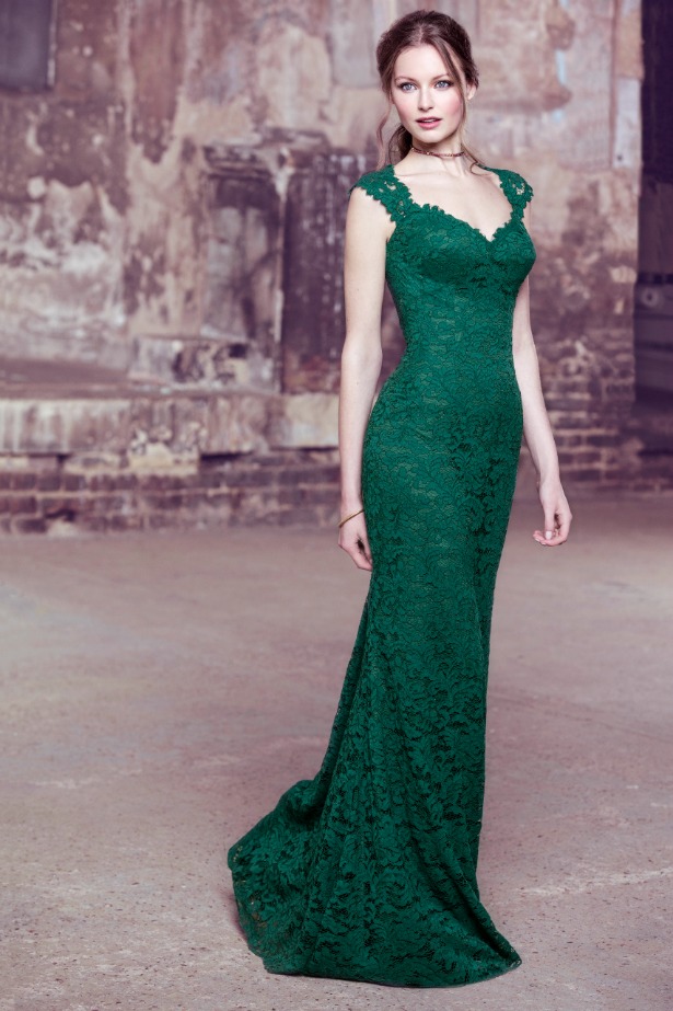 Kelsey Rose green bridesmaid dress | Confetti.co.uk