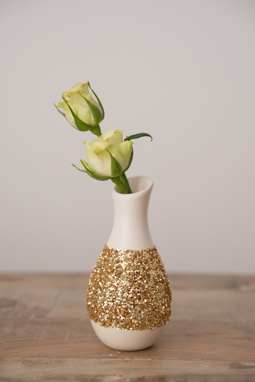 Mini Glitter Pattern Vase | Confetti.co.uk