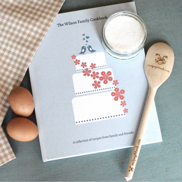 Recipe Gift Book Classic Design | Confetti.co.uk