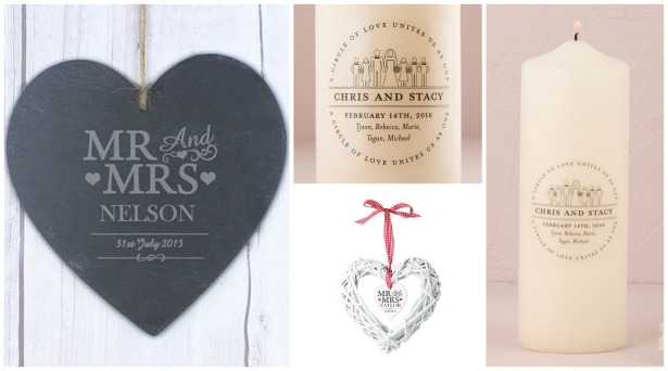 Personalised wedding decorations | Confetti.co.uk