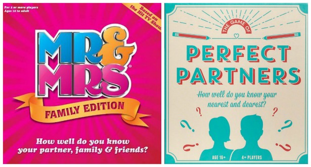 Mr and Mrs and Perfect Partners games | Confetti.co.uk