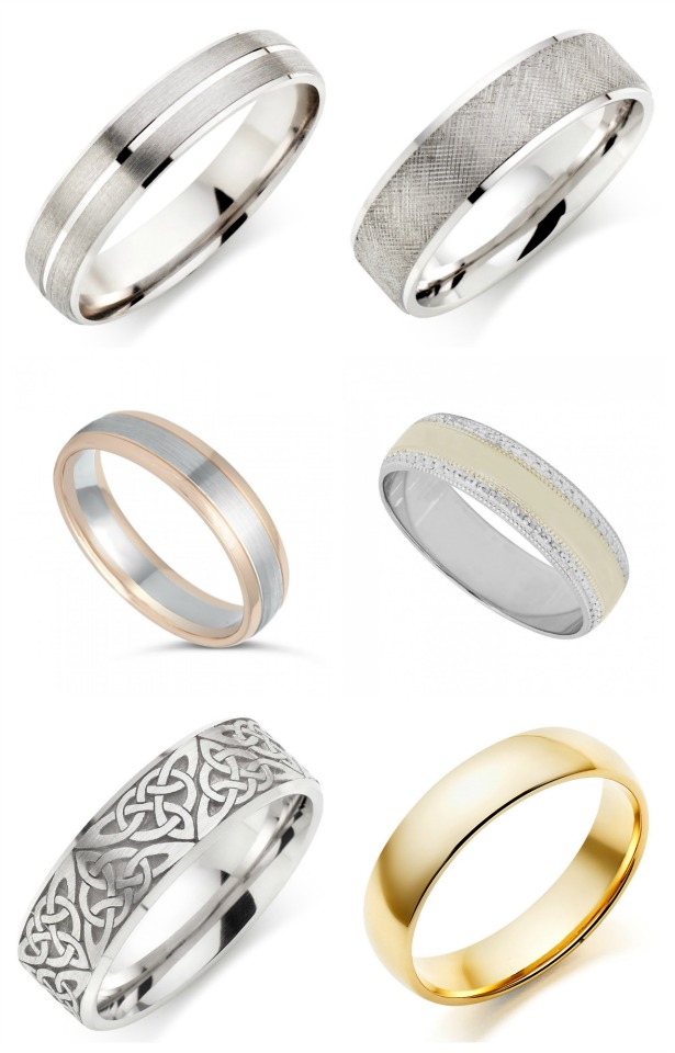 Wedding rings fro men by Beaverbrooks and Fraser Hart | Confetti.co.uk