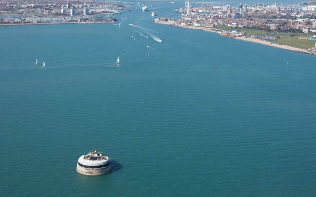 The view of the Solent Forts | Confetti.co.uk