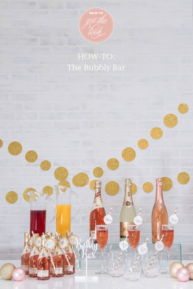 DIY Chamapgne Bar | Confetti.co.uk