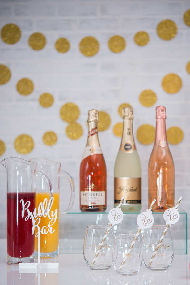 DIY Chamapgne Bar | Confetti.co.uk