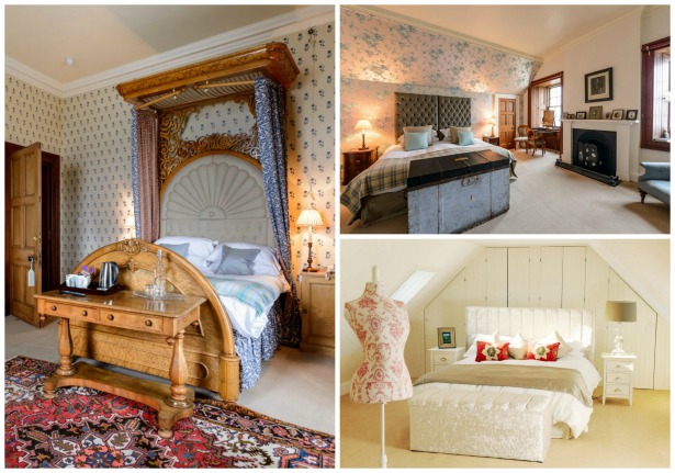 Luxury bedrooms at Ackergill Tower Scotland | Confetti.co.uk