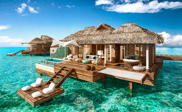 Sandals Over-the-water villas | Confetti.co.uk