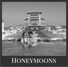 Sandals honeymoons black and white