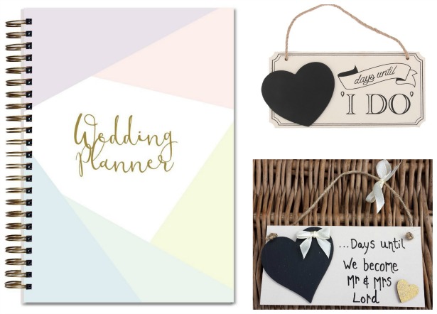 Bespoke wedding planner and wedding countdown signs | Confetti.co.uk