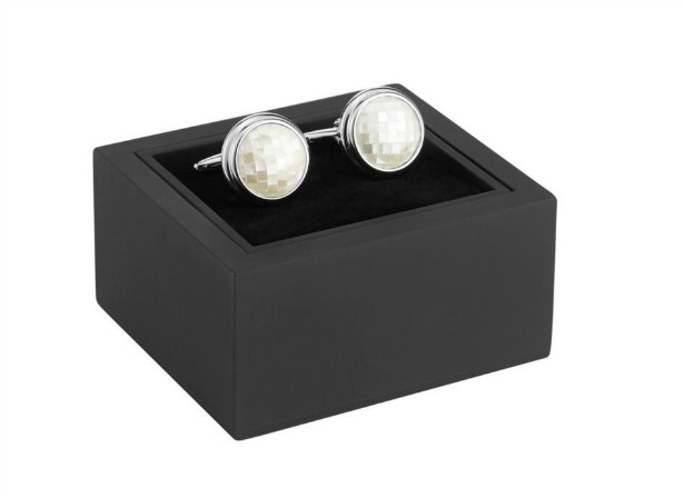 Mother of pearl cufflinks by Skopes | Confetti.co.uk