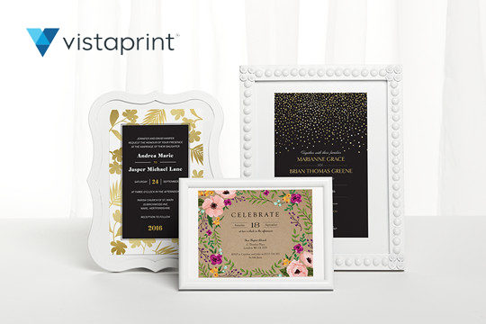 Wedding stationery by Vistaprint | Confetti.co.uk 