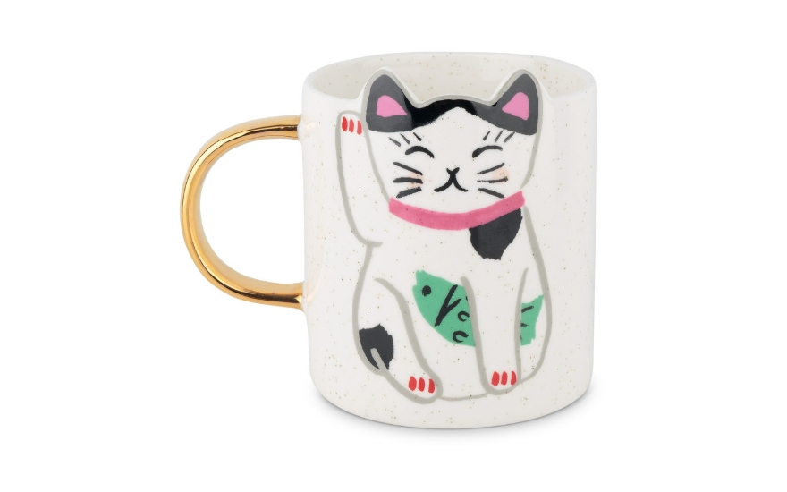 Lucky cat mug from Oliver Bonas