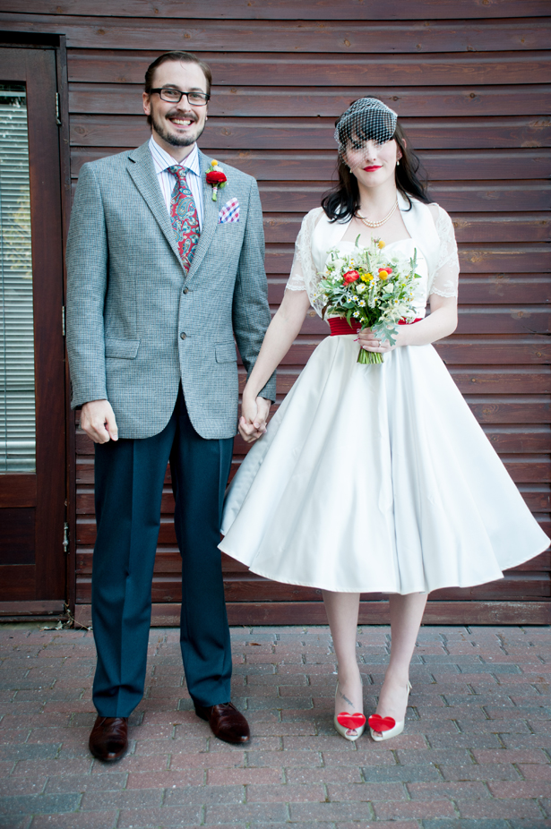 Ani and Robbie's Vintage 1950's Wedding | Confetti.co.uk