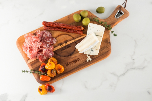 A Classy Teak Serving Board | Confetti.co.uk