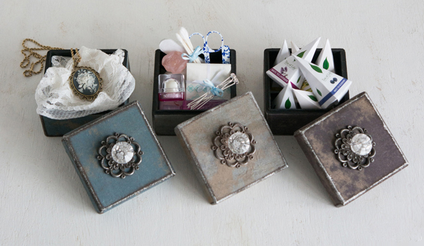 DIY Vintage Boxes | Confetti.co.uk