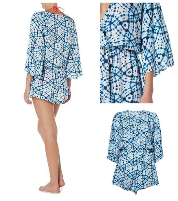 Bahama blue shibori cover-up playsuit by Seafolly | Confetti.co.uk