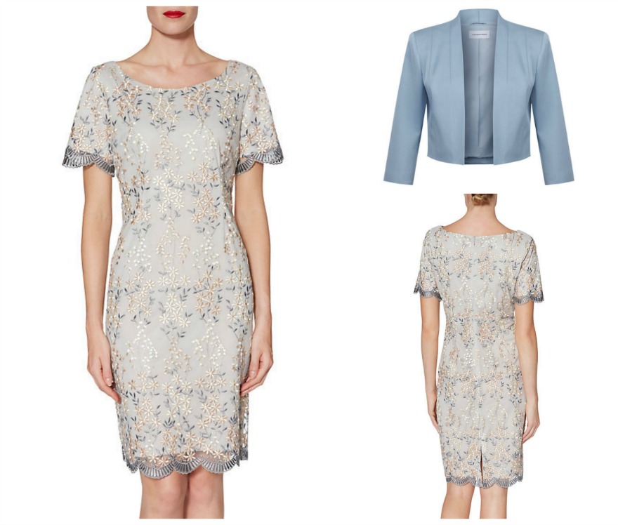 Embroidered Janice dress and jacket at John Lewis | Confetti.co.uk