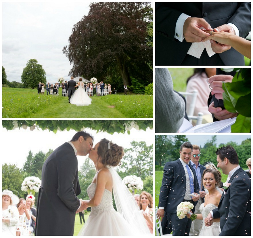 Charlotte and Spiro's Contemporary Alfresco Wedding by Fabulous Wedding Photography | Confetti.co.uk