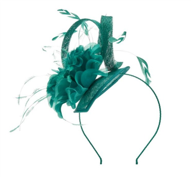 Petite feather fascinator by Jaques Vert | Confetti.co.uk