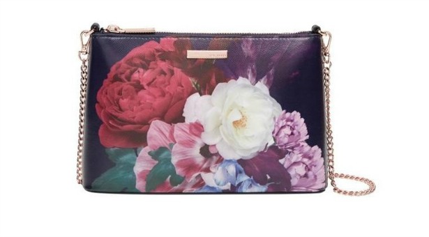 Narla blushing bouquet leather bag by Ted Baker | Confetti.co.uk