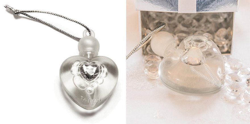 Heart Shaped Wedding Bubbles Favour | Confetti.co.uk