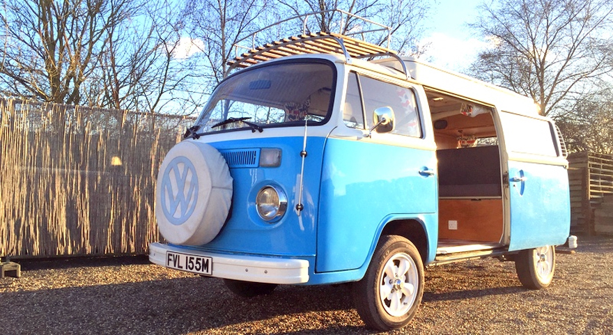 Tilly - 1973 VW Type 2 Campervan by The GlamperVan Hire Company | Confetti.co.uk