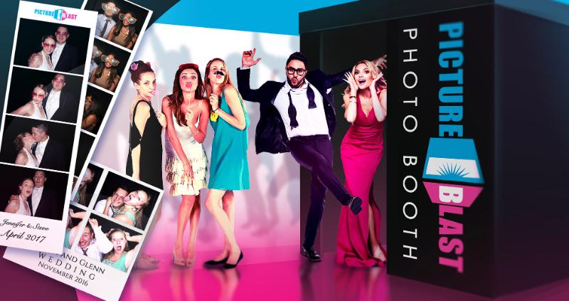 PictureBlast photo booth at weddings