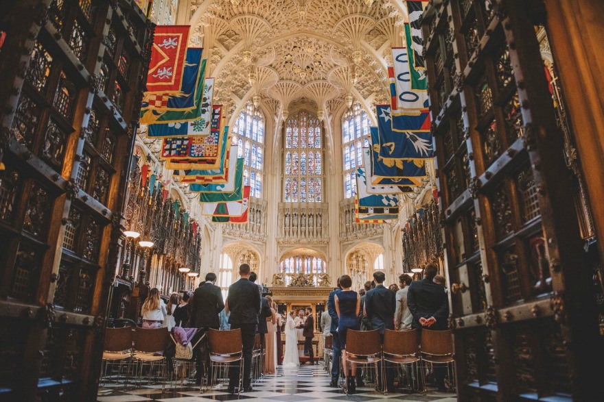 Kristina and Max's Real Wedding at Westminter Abbey | Confetti.co.uk