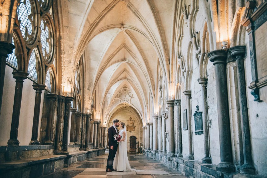 Kristina and Max's Real Wedding at Westminter Abbey | Confetti.co.uk