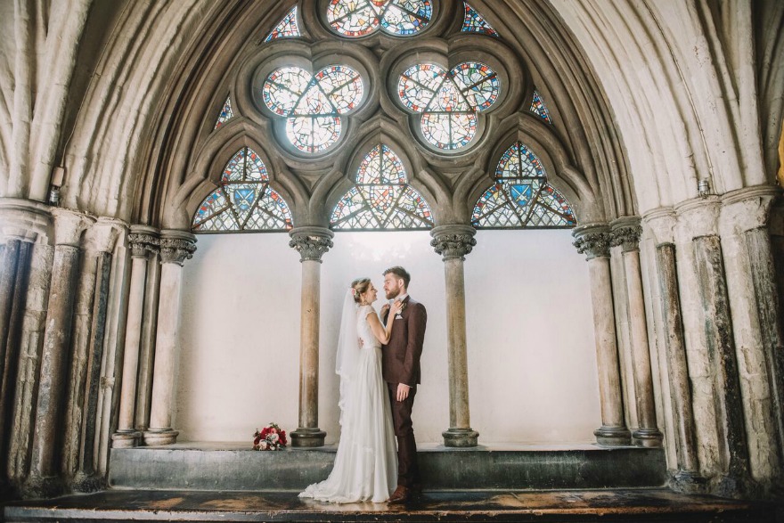 Kristina and Max's Real Wedding at Westminter Abbey | Confetti.co.uk