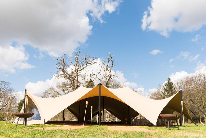 Outdoor Wedding Reception Marquee | Confetti.co.uk