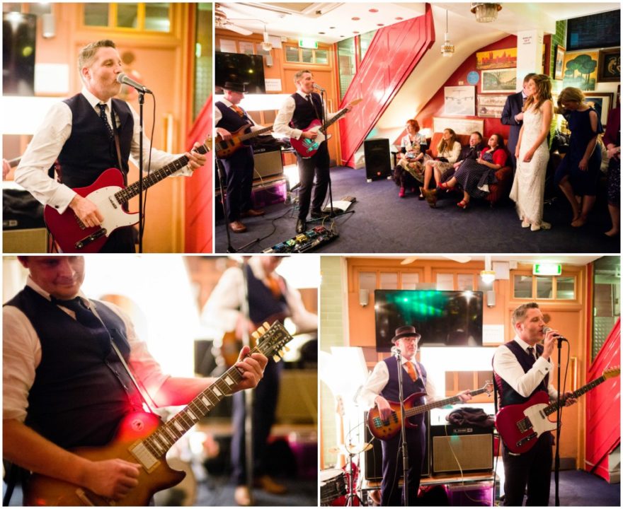 Groom performing in Soho City Wedding band | Confetti.co.uk