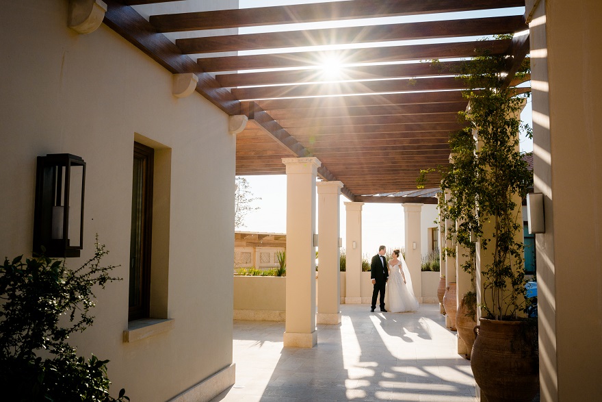 Sun terrace at Elea Estate Cyprus wedding venue | Confetti.co.uk