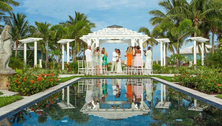 Wedding at Sandals Emerald Bay Bahamas | Confetti.co.uk