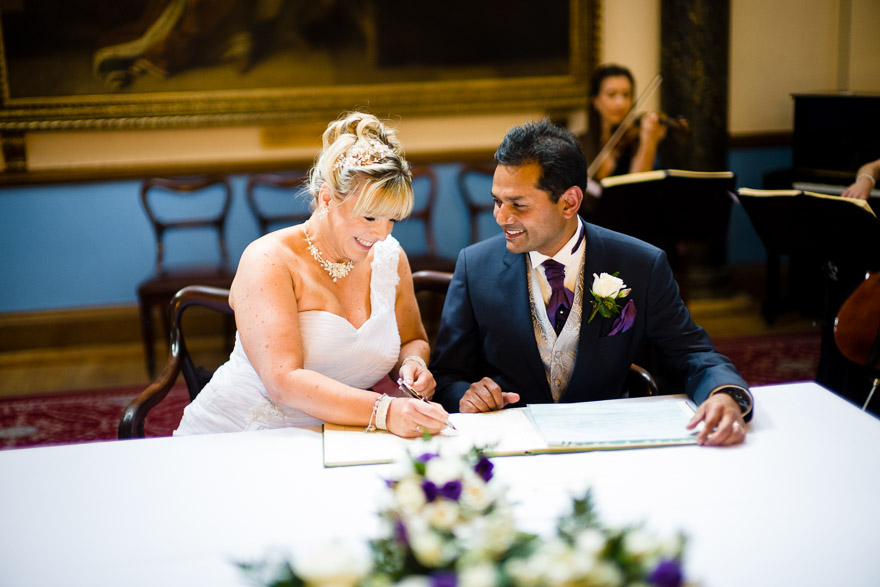 Elizabeth and Pinak’s wedding by Douglas Fry Photography | Confetti.couk