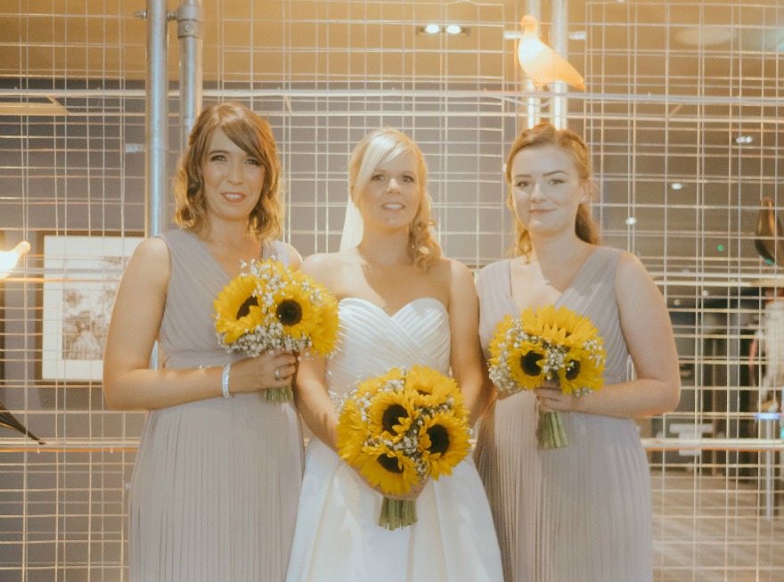 Jayne and Keith's Sunflower Scottish handfasting wedding| Confetti.co.uk