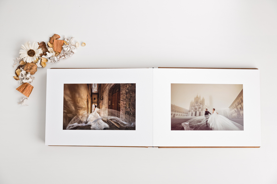 Luxury Wedding Album Open Book by Graphistudio | Confetti.co.uk