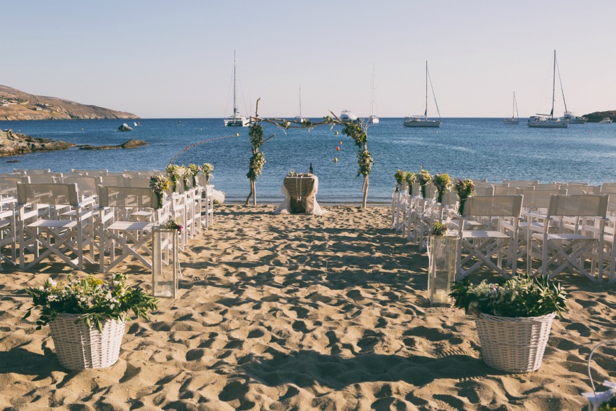 Beach wedding by MarryMe in Greece | Confetti.co.uk