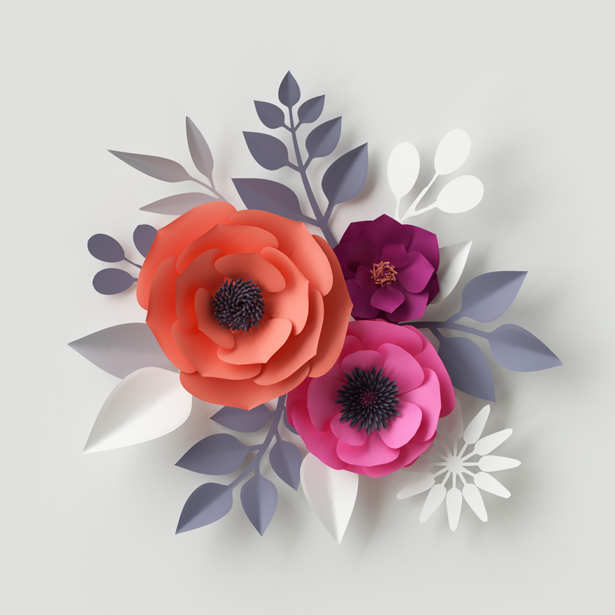 Beautiful Paper Flowers Decor Ideas and Inspiration | Confetti.co.uk