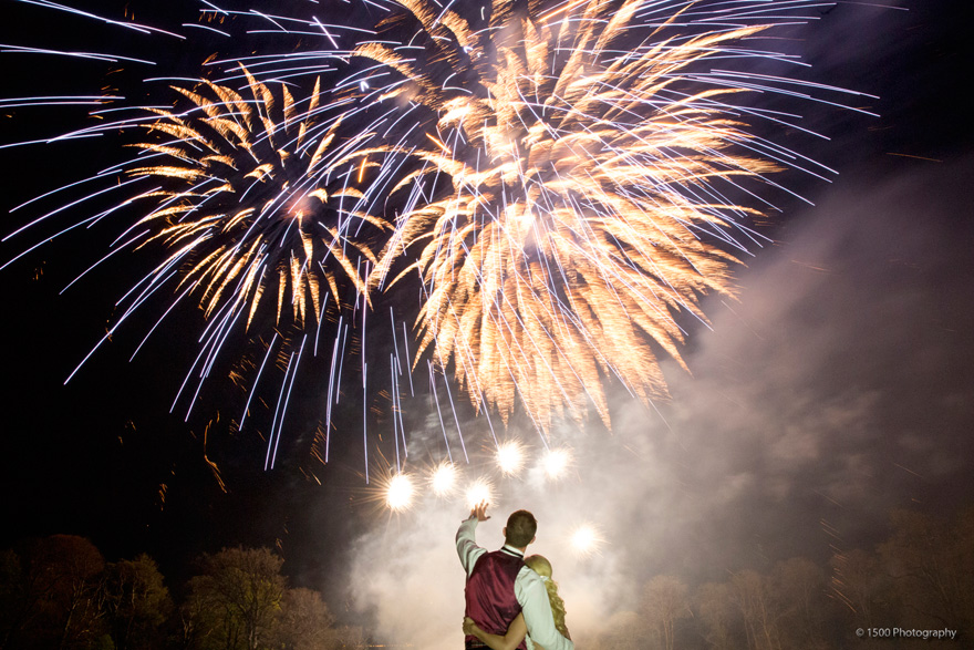 Front Lawn – Fireworks permitted at Mount Stuart by 1500photography