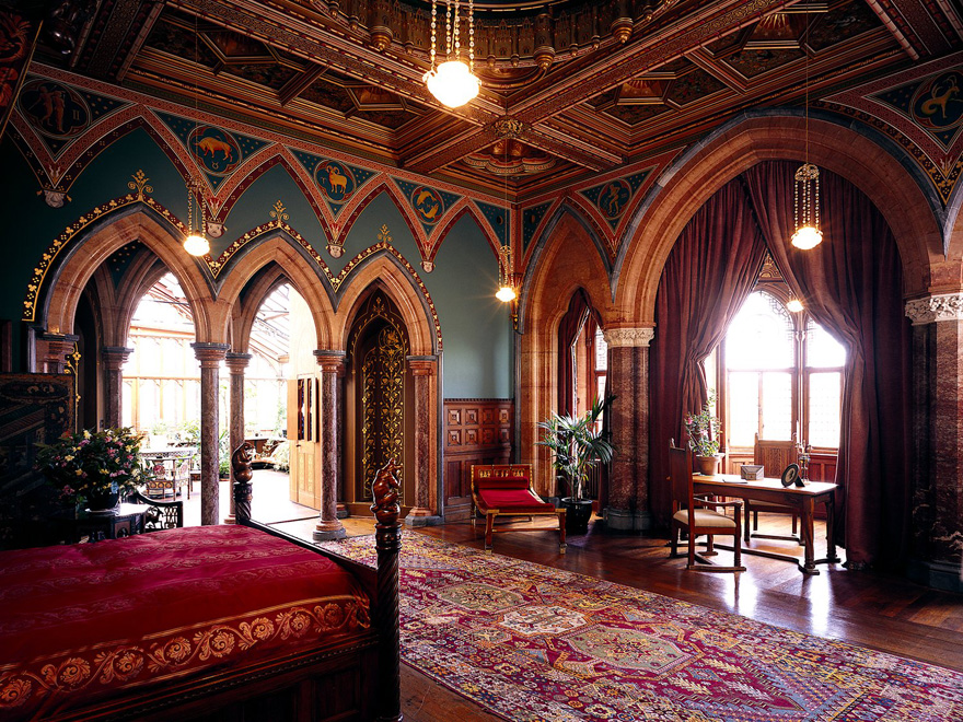 Horoscope Room at Mount Stuart House – Gallery Level Bedroom