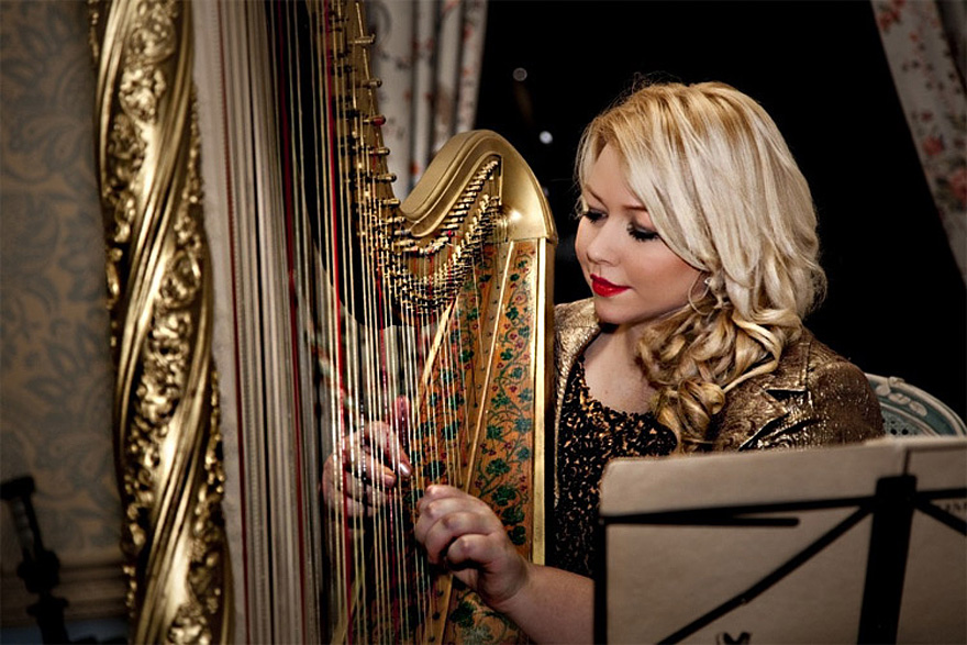 Jessica Louise Harpist Staffordshire Alive Network | Confetti.co.uk