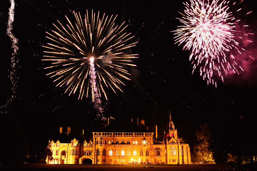 Mount Stuart House Front Lawn – Fireworks permitted at Mount Stuart by craigsandersphotography