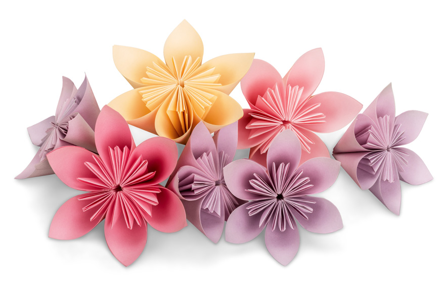 Origami Paper Flowers | Confetti.co.uk