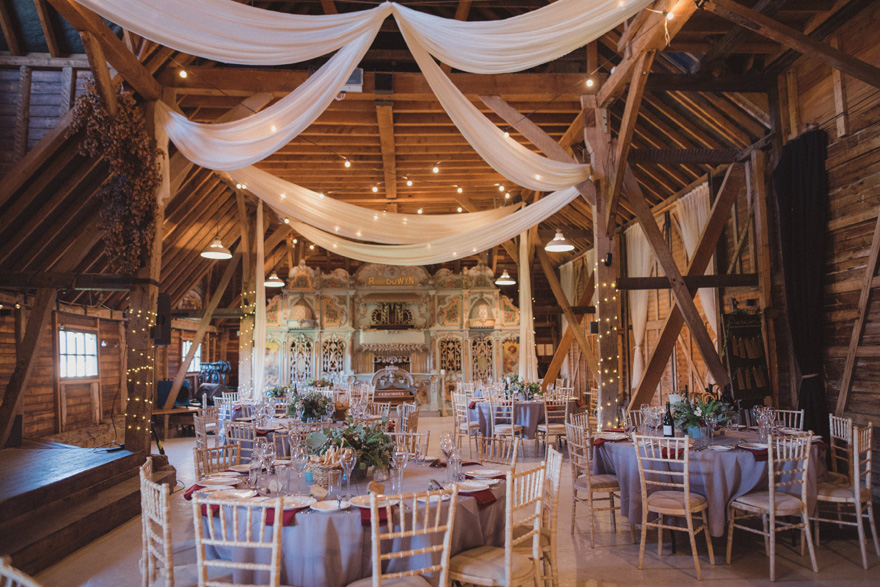 17th Century Kentish Barn at Preston Court in Canterbury Kent | Confetti.co.uk