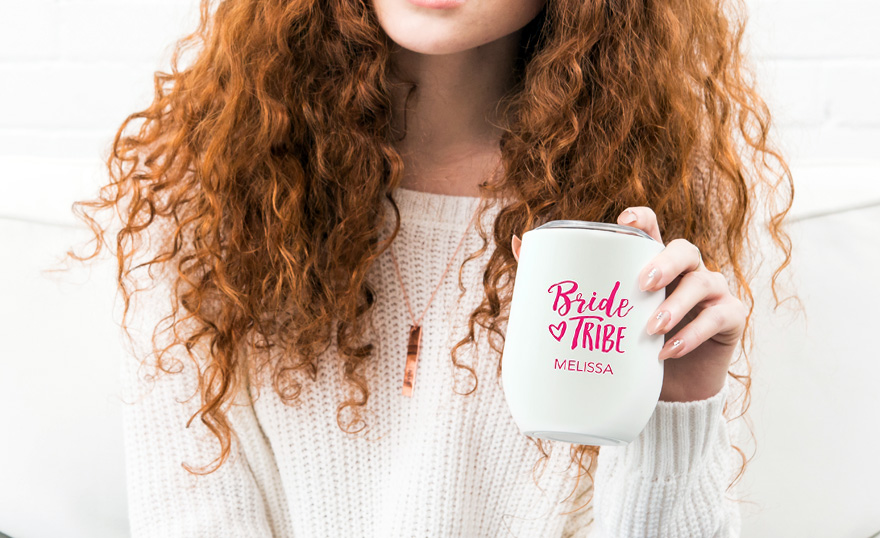 Bride Tribe Personalised Tavel Tumbler | Confetti.co.uk